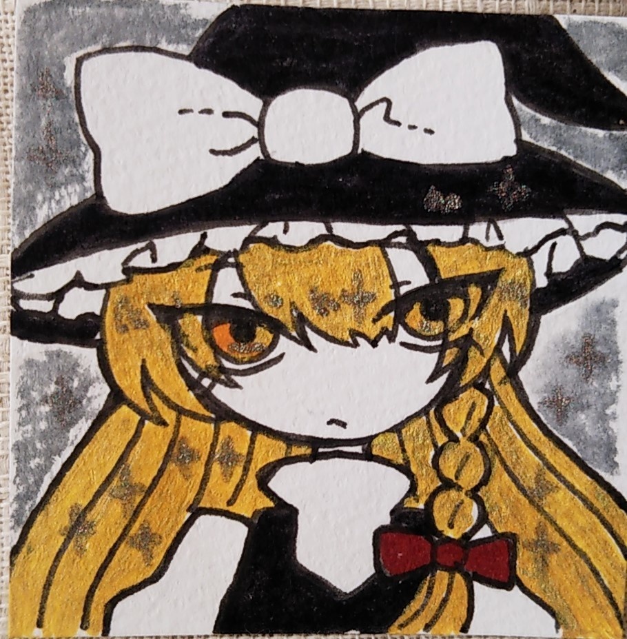 東方額縁付きミニ原画 リクエスト可能