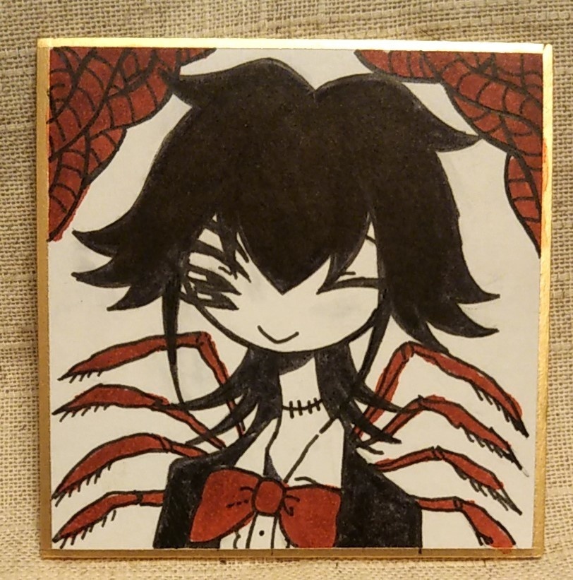 色紙原画(普通サイズ、小さめサイズ、ミニサイズ)