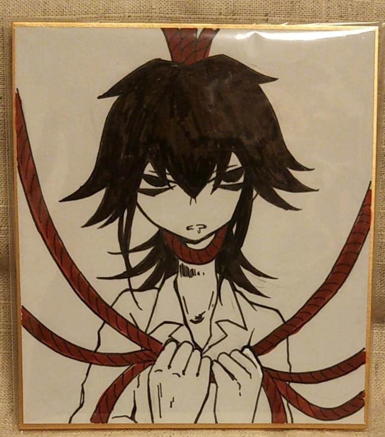 色紙原画(普通サイズ、小さめサイズ、ミニサイズ)