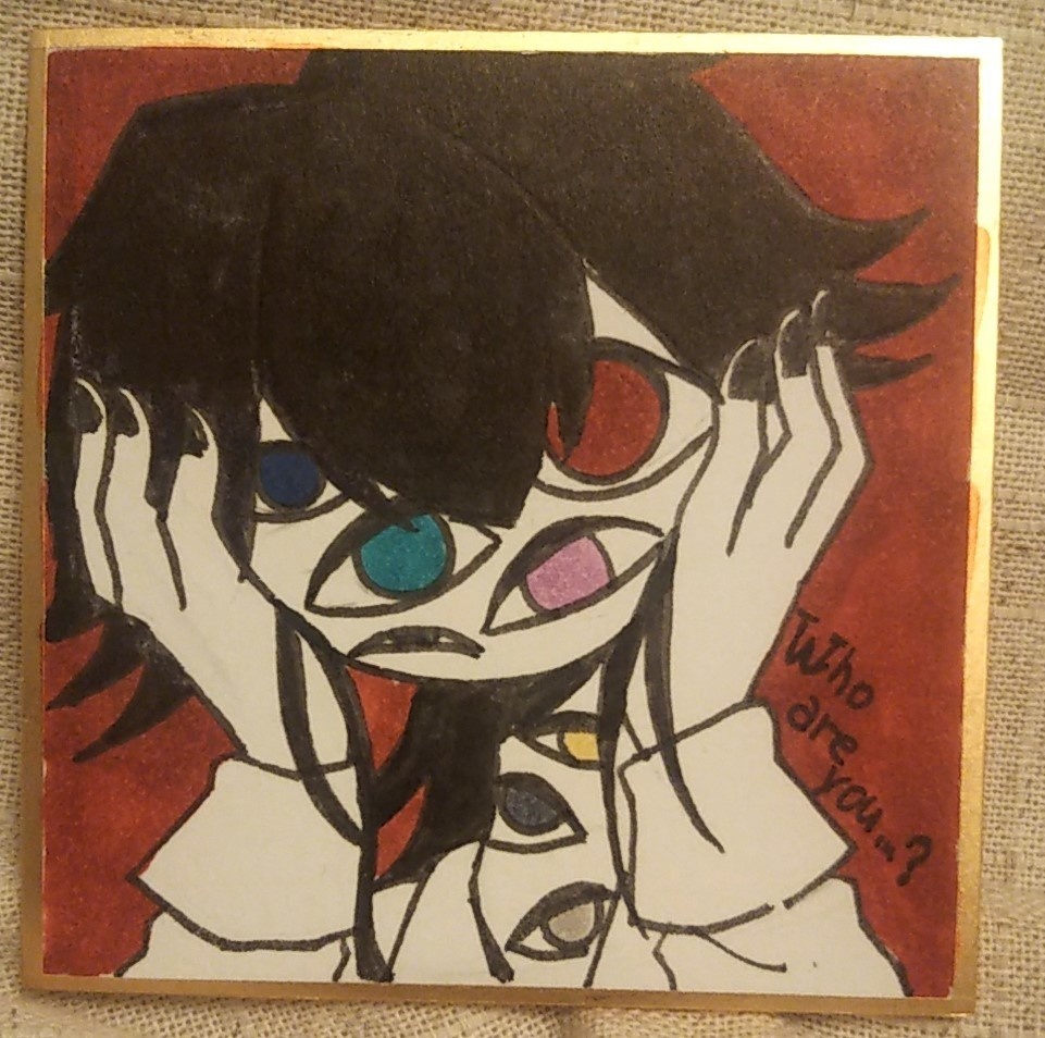 色紙原画(普通サイズ、小さめサイズ、ミニサイズ)