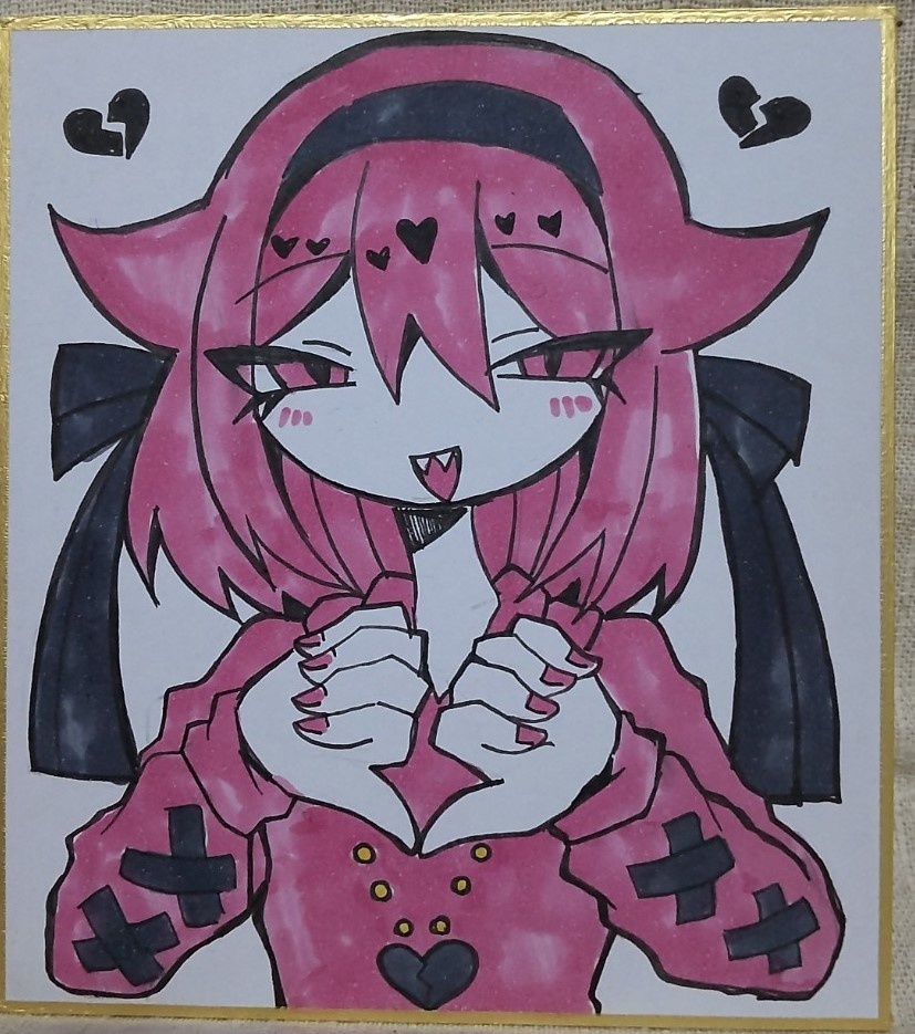 男の娘色紙３種