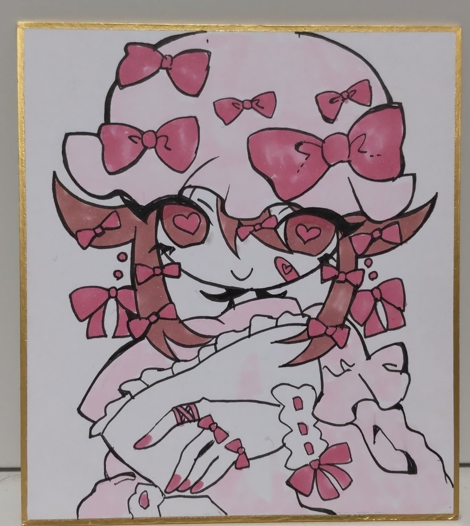 13cm×13cmイラスト色紙