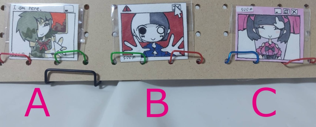 ウィンドウ風ミニ原画