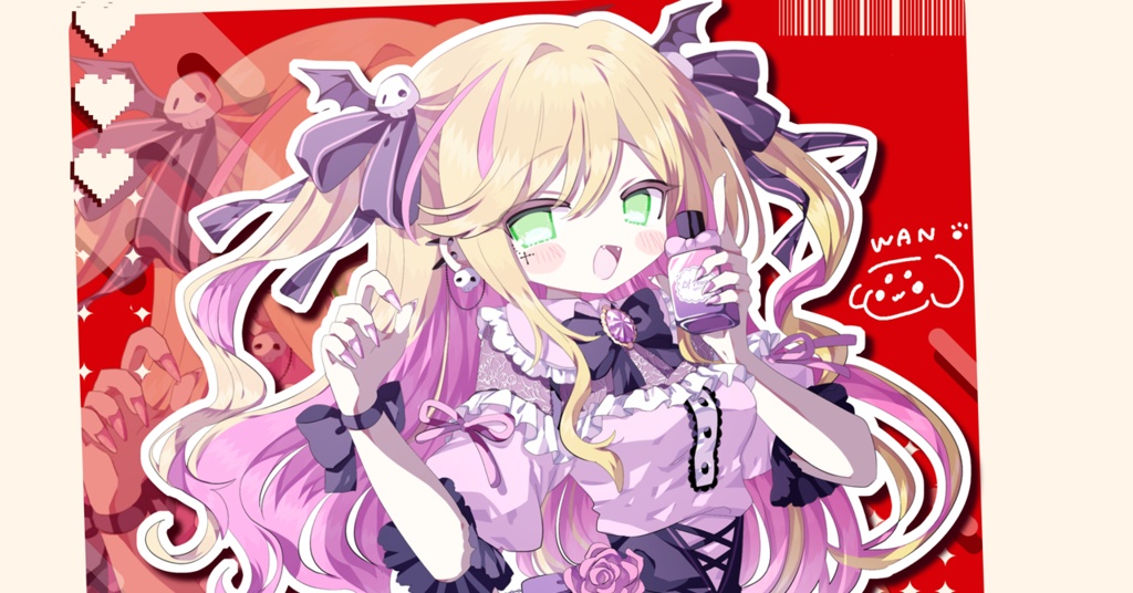 【ココアーク】ヴァンパイアアクリルスタンド - リフ＝プレーズ