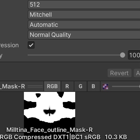 ミルティナ Milltina Outline Mask