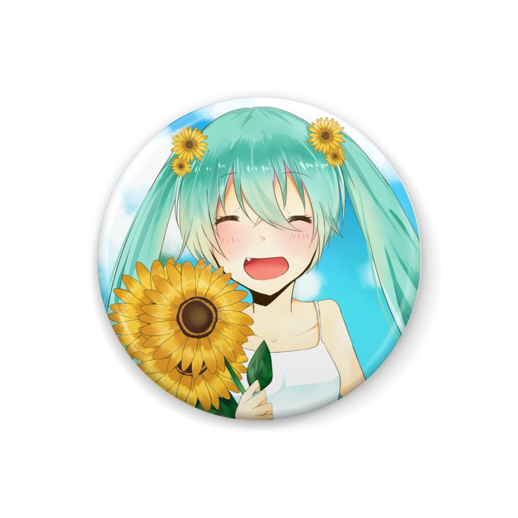 初音ミク缶バッジ