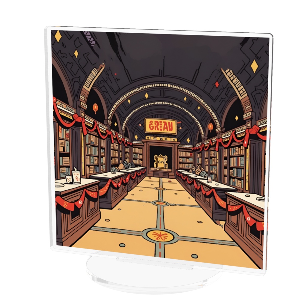 背景 図書館