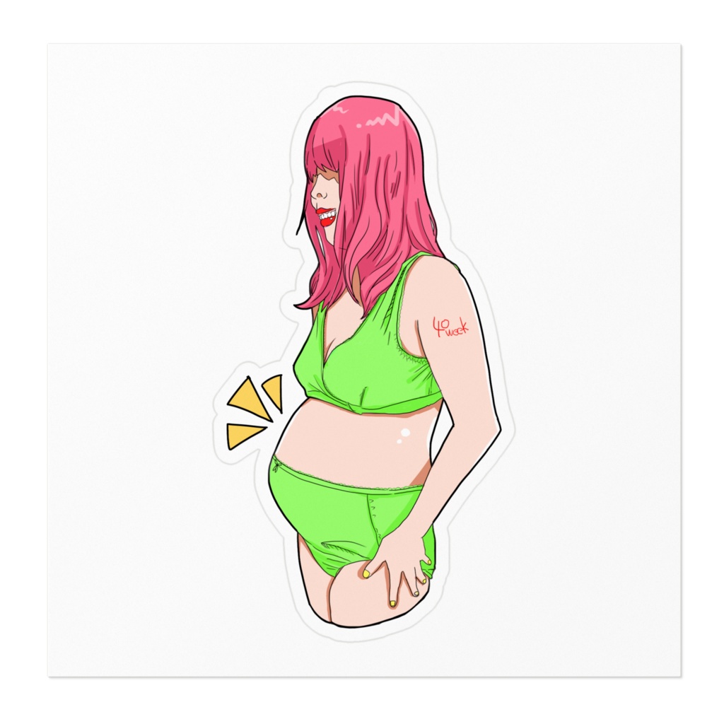 母は偉大なり ステッカー