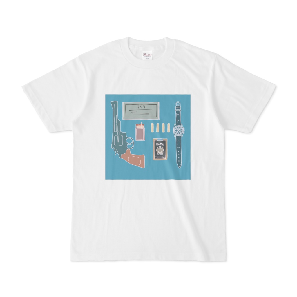 とあるガンナーのもちものTシャツ