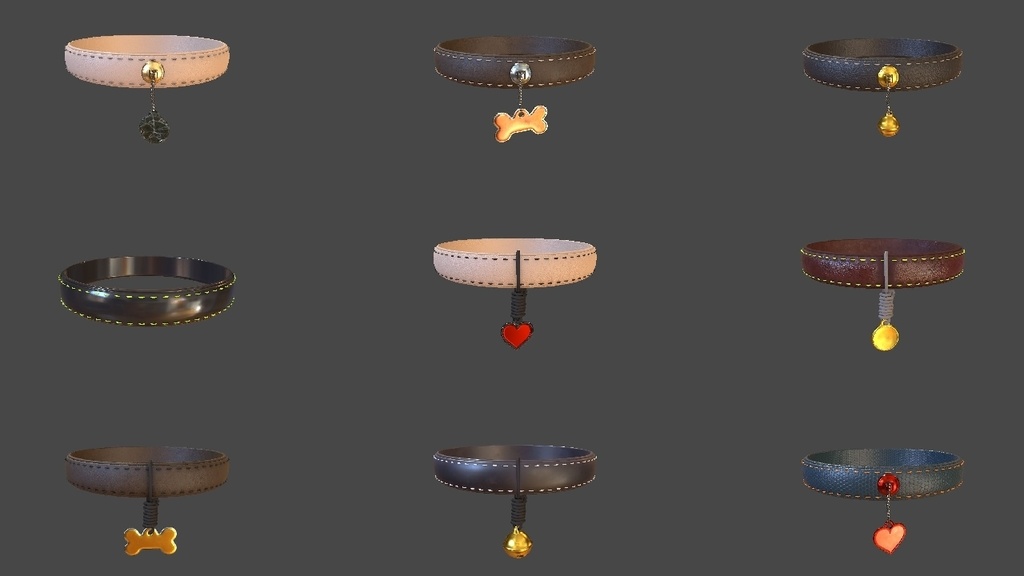 Collars - Regular (9 collars)