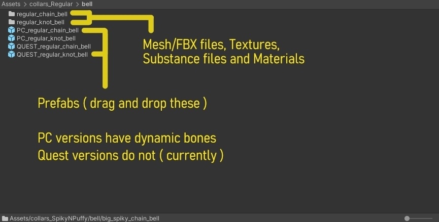 Collars - Regular (9 collars)