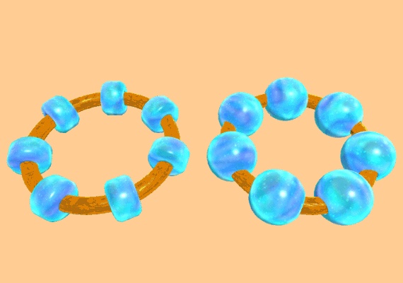 Customizable animated bracelets