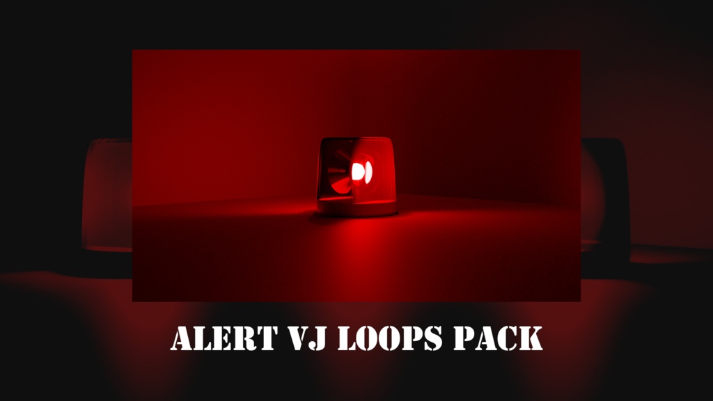 Alert VJ Loops Pack