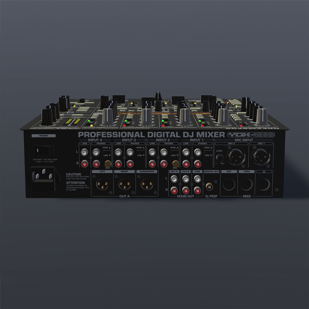 YDX4000 DJ Mixer