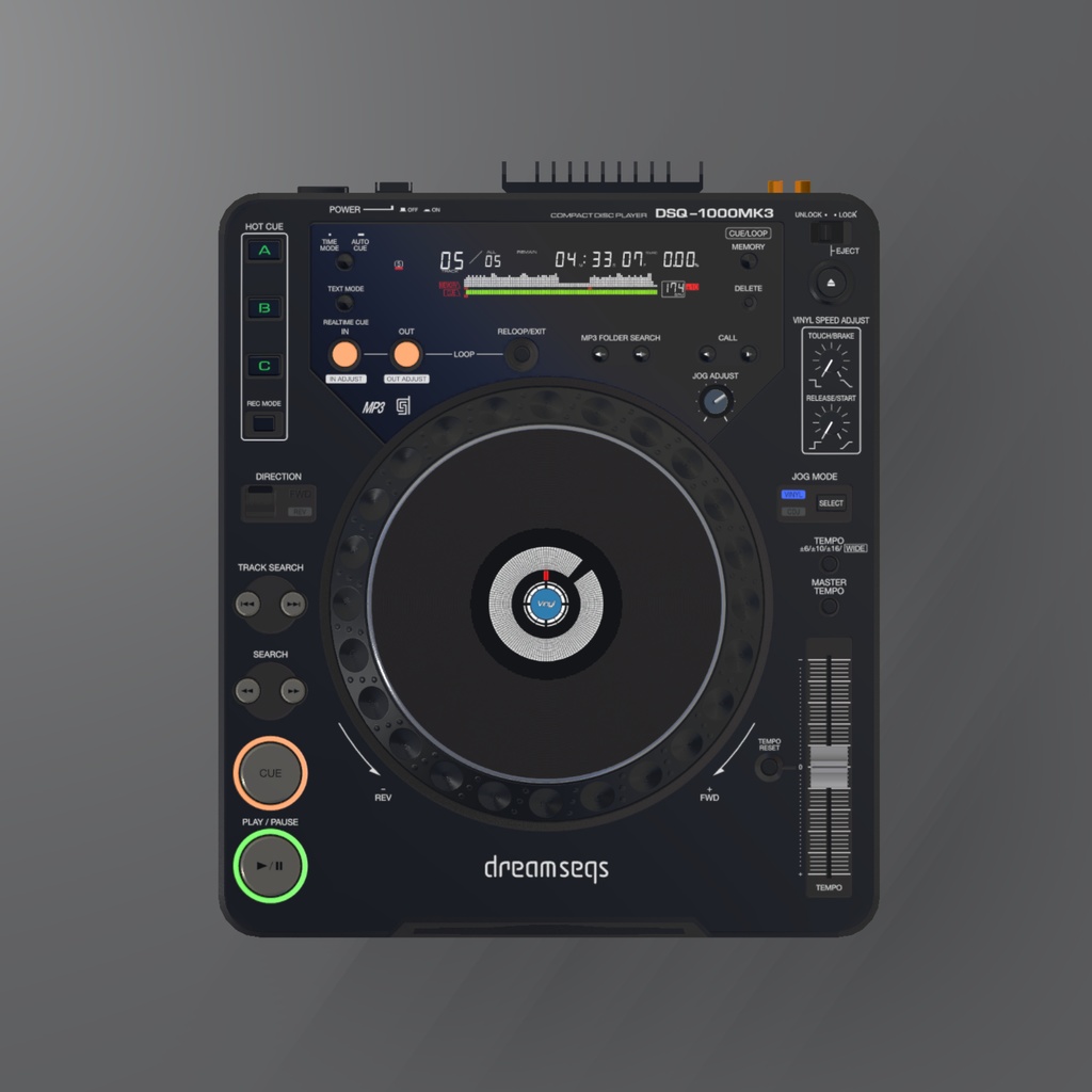 DSQ-1000MK3 COMPACT DISC PLAYER