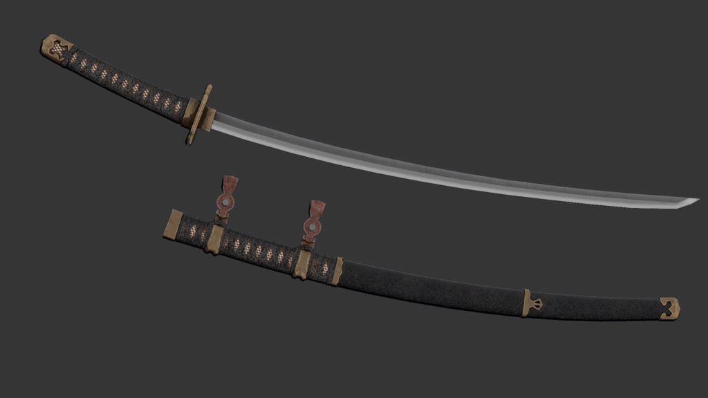 オリジナル3Dモデル【怨鬼】