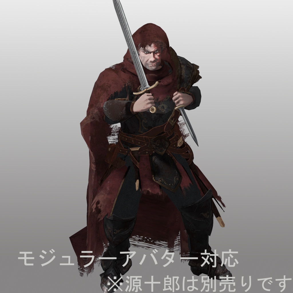 オリジナルアサシンアーマー【3Dモデル】