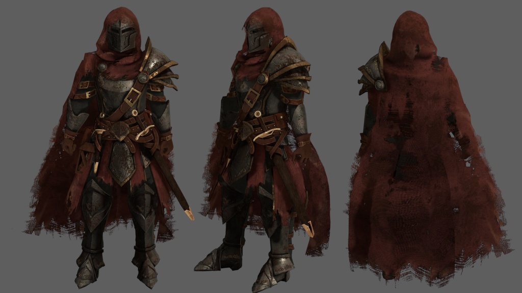 オリジナルアサシンアーマー【3Dモデル】