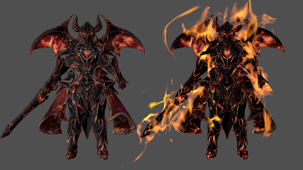 オリジナルデビルアーマー【3Dモデル】