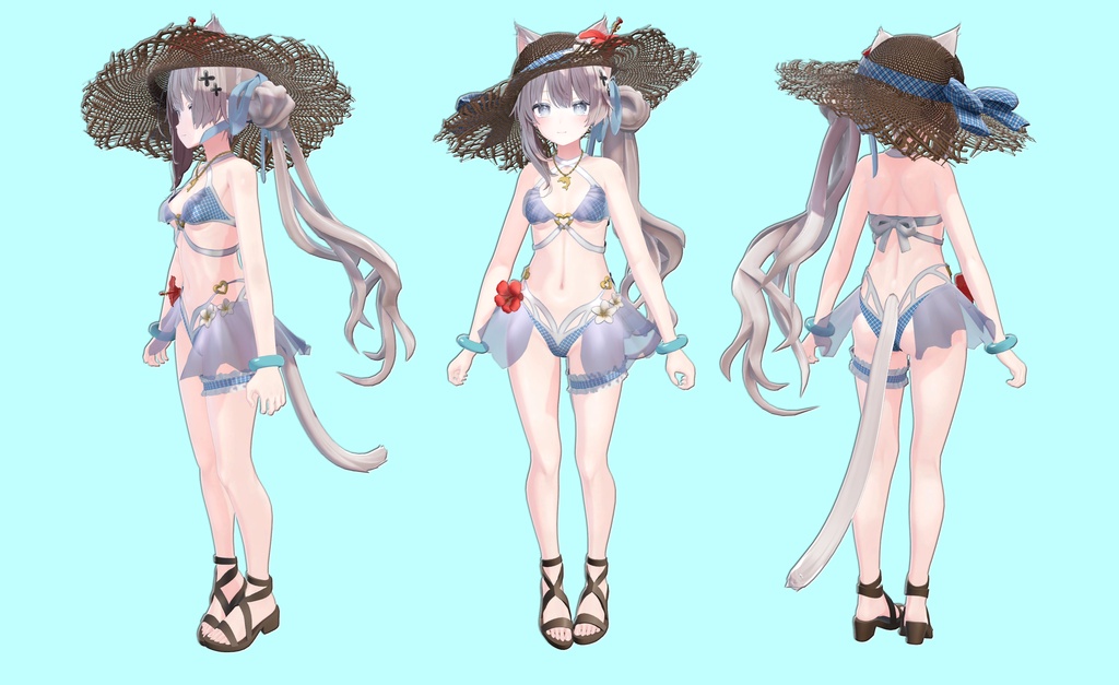 【しなの専用水着&髪型】Tropical Venus
