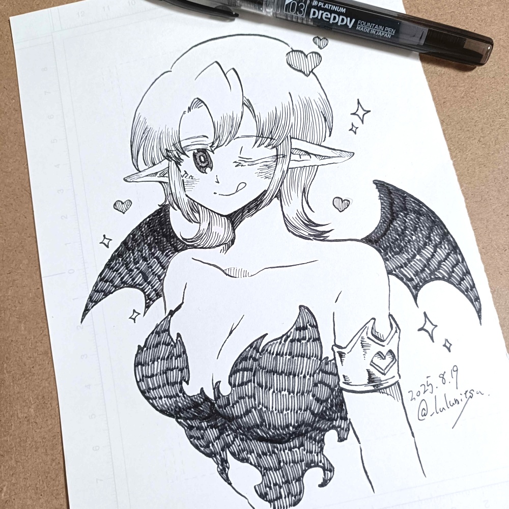 【売切】サキュバスのディセール【原画】