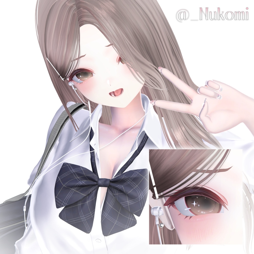 〖Milltina/ミルティナ対応〗 。⋆Make up+Eyes Texture ⋆。