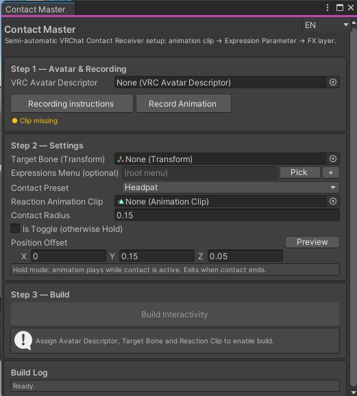 ACHT Hub (v1.4 update) — VRChatクリエイター向けプロフェッショナルツールキット| Professional VRChat Creator Toolkit