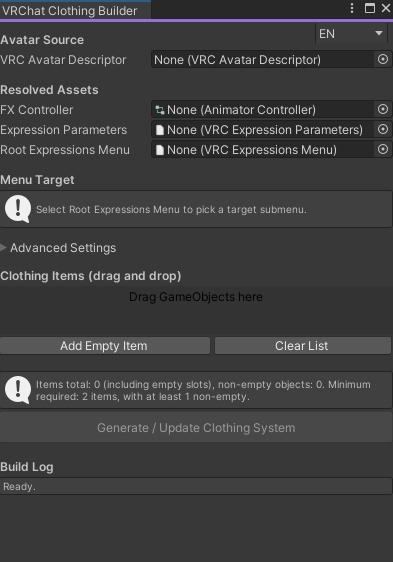 ACHT Hub (v1.4 update) — VRChatクリエイター向けプロフェッショナルツールキット| Professional VRChat Creator Toolkit