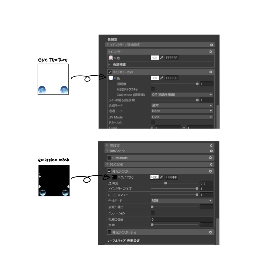 〖ミルフィ・エク〗Candy Moon☾*ちゅるるん eye texture(8color)