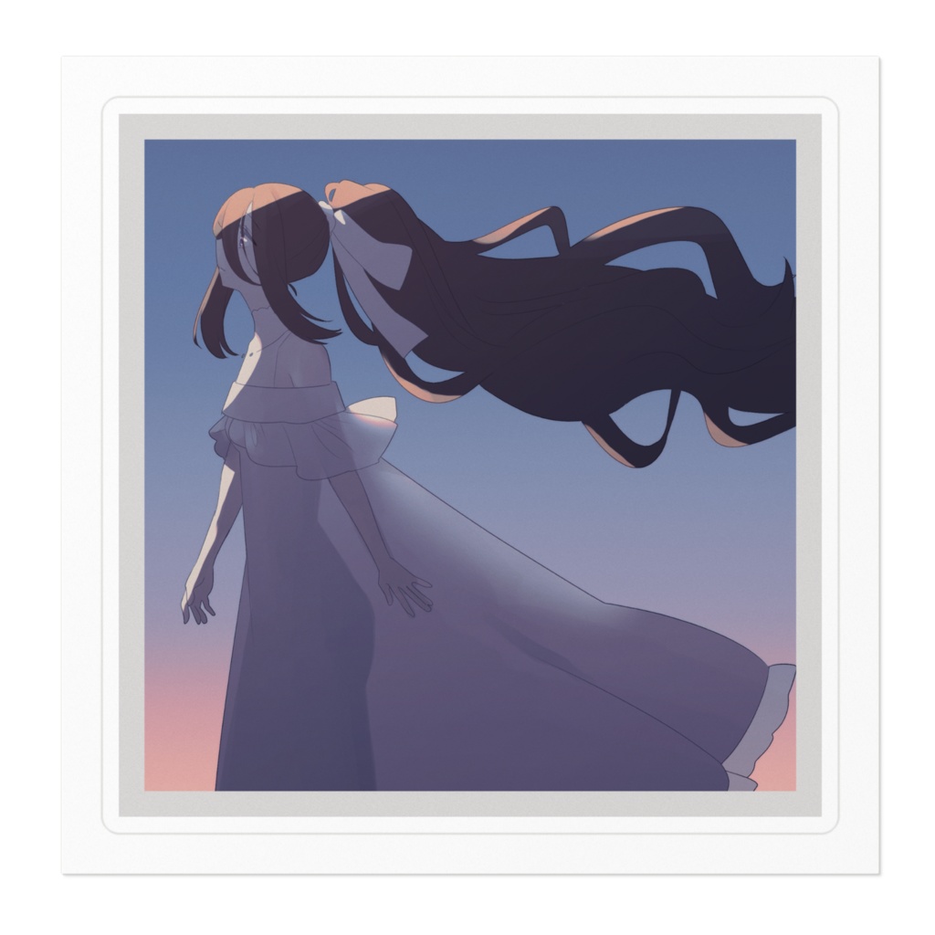 金園華ちゃんステッカー