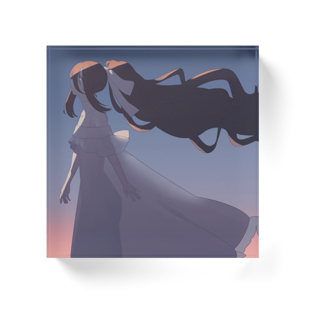 金園華ちゃんアクリルブロック