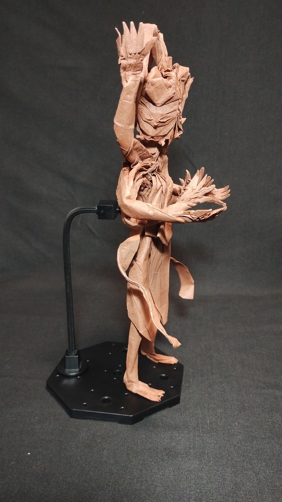 阿修羅像の展開図/Asura statue on CP