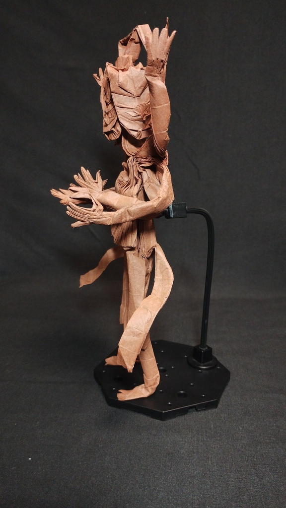 阿修羅像の展開図/Asura statue on CP