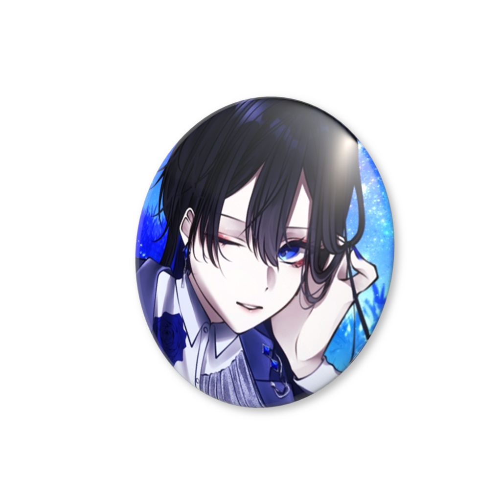 誕生日記念缶バッジロング