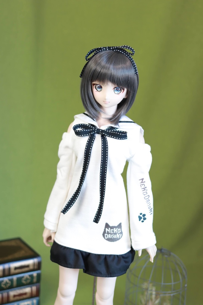 DD(ss〜L胸)、Dy ネコダイスキワンピースセット