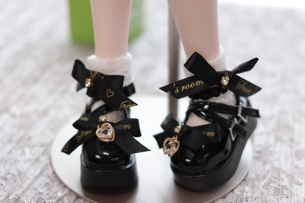MDD/DD ロゴリボン厚底シューズ