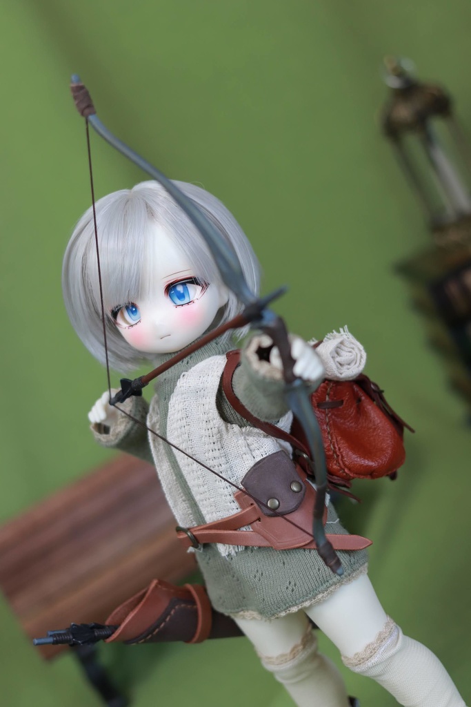 tinyfox/幼sd 弓矢と矢筒のSET