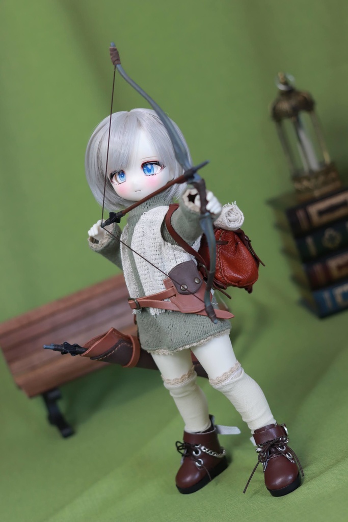 tinyfox/幼sd 弓矢と矢筒のSET
