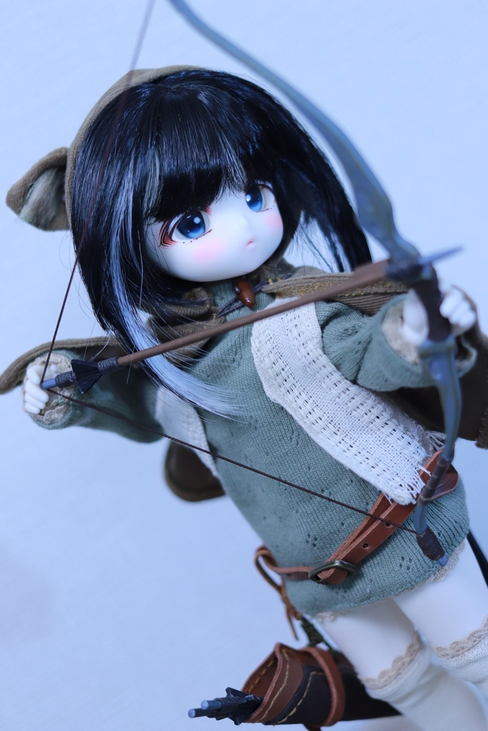 tinyfox/幼sd 弓矢と矢筒のSET