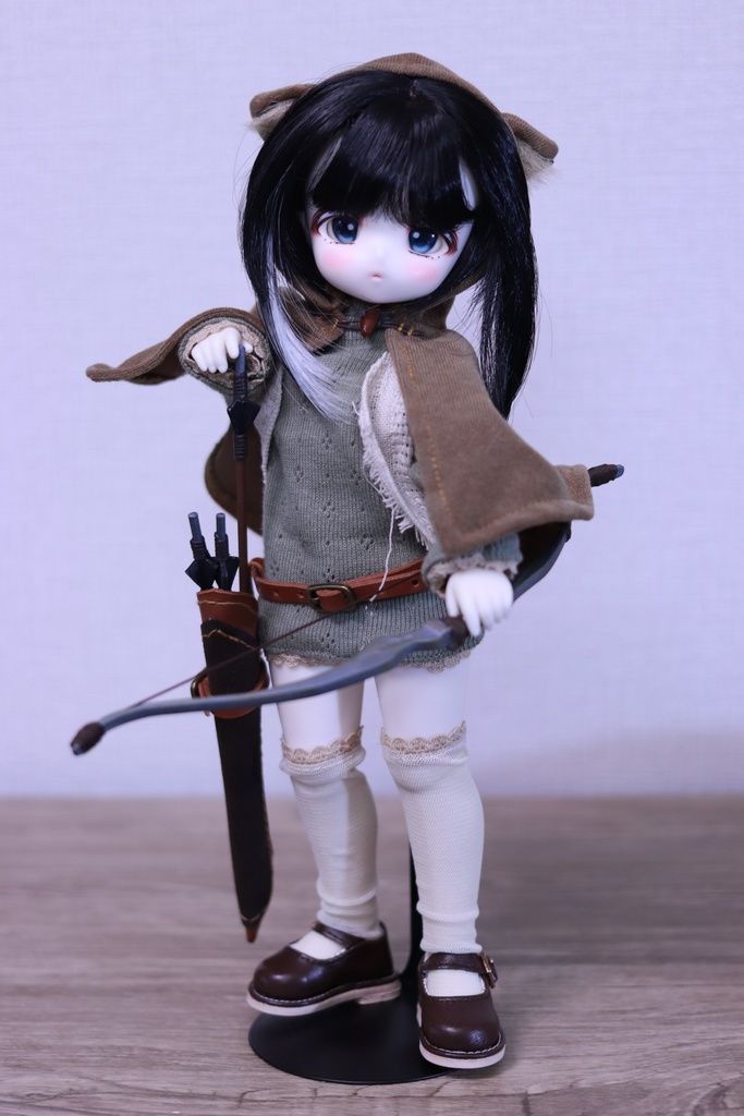 tinyfox/幼sd 弓矢と矢筒のSET