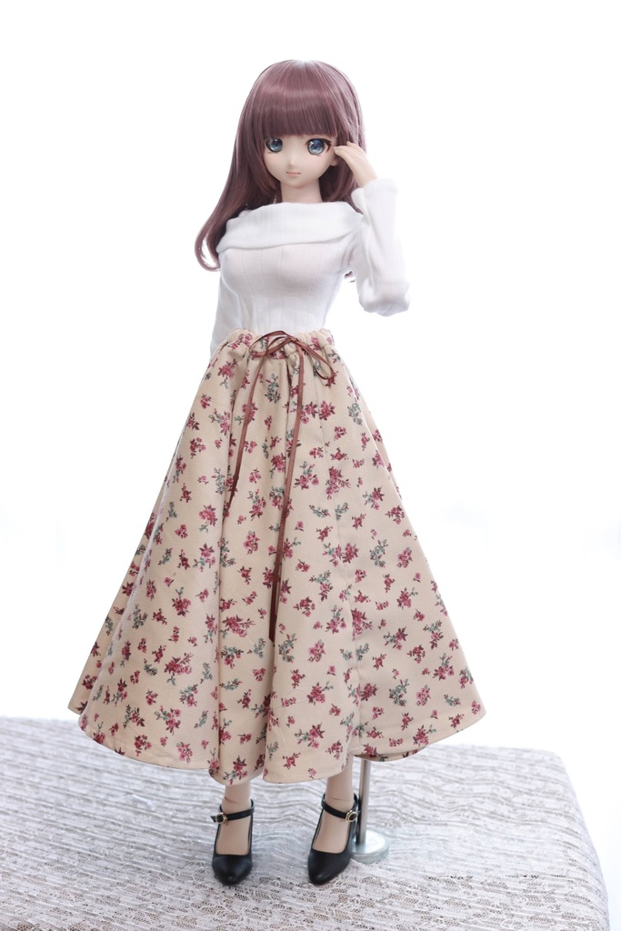 DD オフショル&円形スカートset