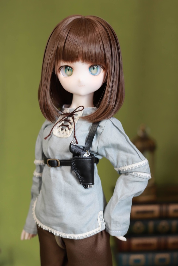 MDD/SDM 肩掛け革製ホルスター＆銃