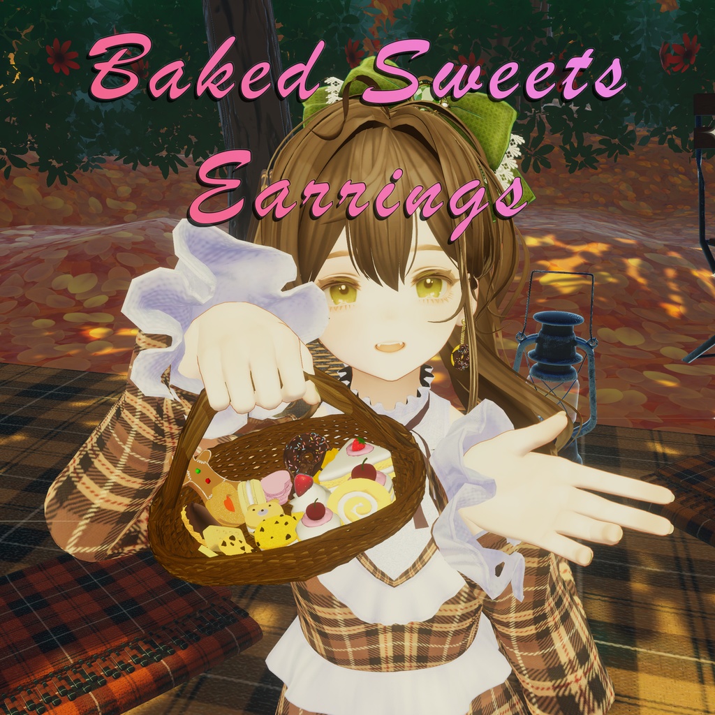 かわいい スイーツ ピアス!! | Cute Baked Sweets Earrings!