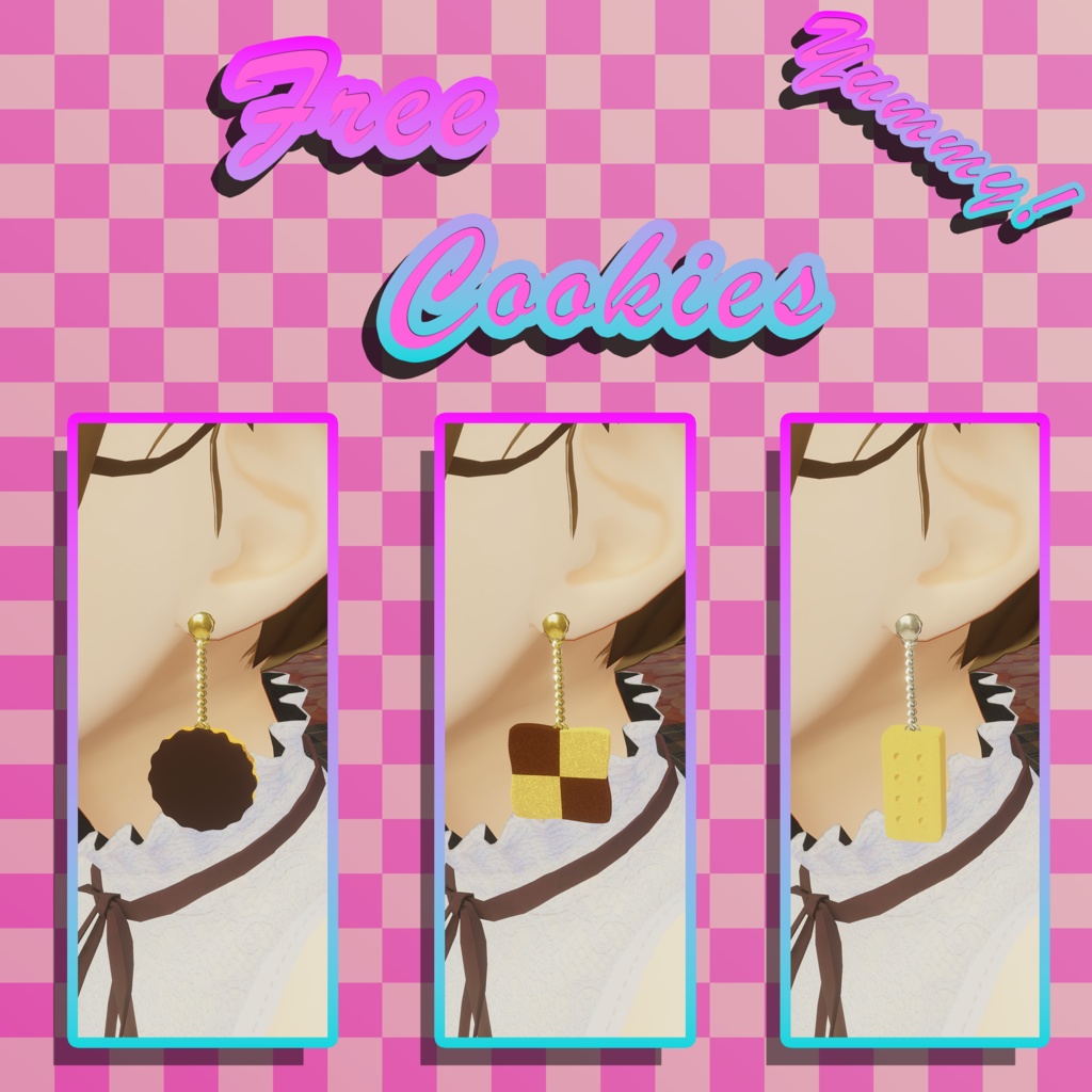 かわいい スイーツ ピアス!! | Cute Baked Sweets Earrings!