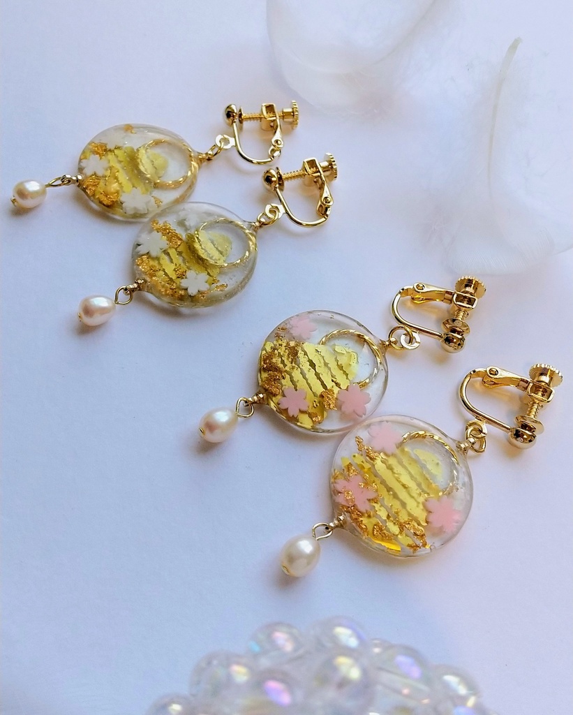 創界山イヤリング【12月24日までクリスマスカード付】