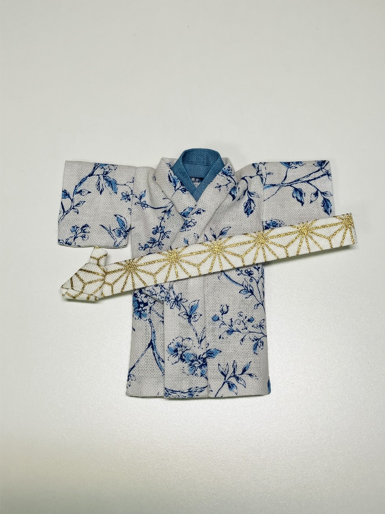 どーる着物、ケープSET「ゆきどけ」