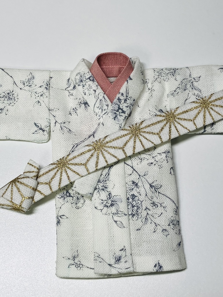 どーる着物、ケープSET「おはなみ」
