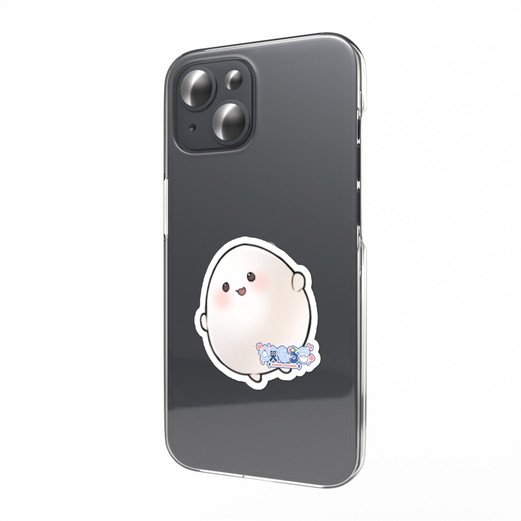 鏡 もちこ もち丸ステッカー