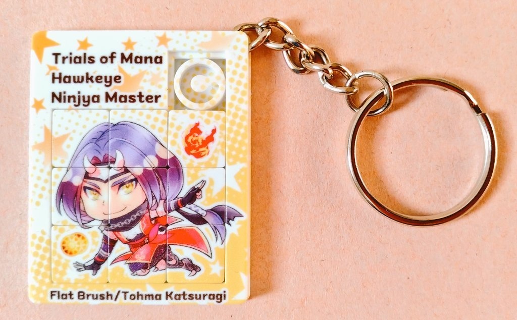 ホークアイ パズルキーホルダー