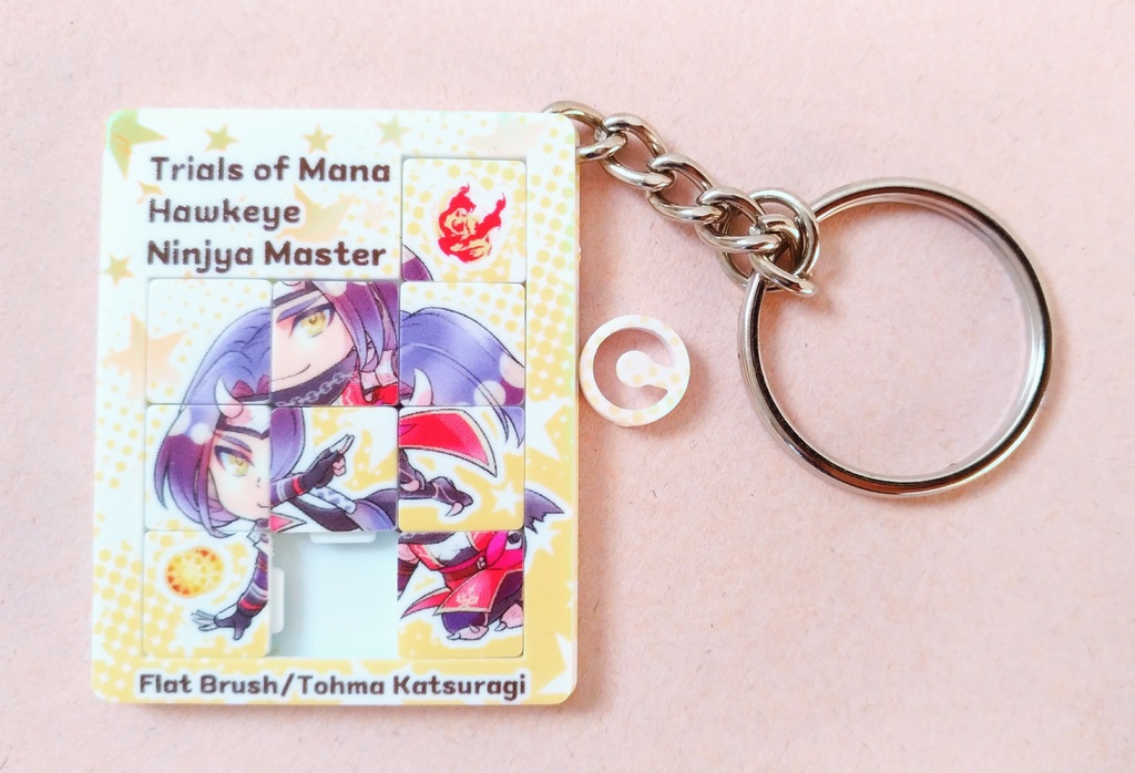 ホークアイ パズルキーホルダー